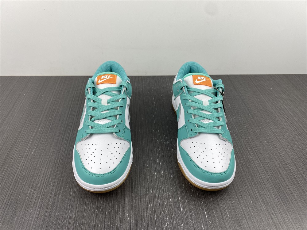 from Nike Dunk Low “Turquoise and Orange” DV2190-100
