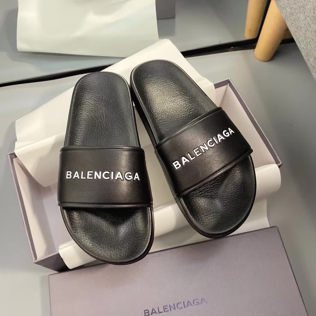 B*lenciaga Slippers