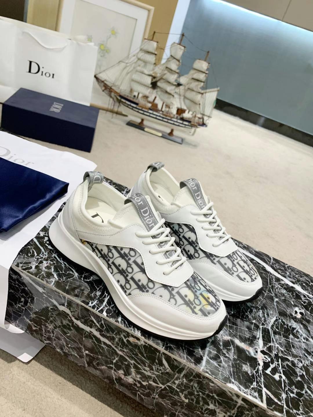 Men Women D*ior Top Sneaker