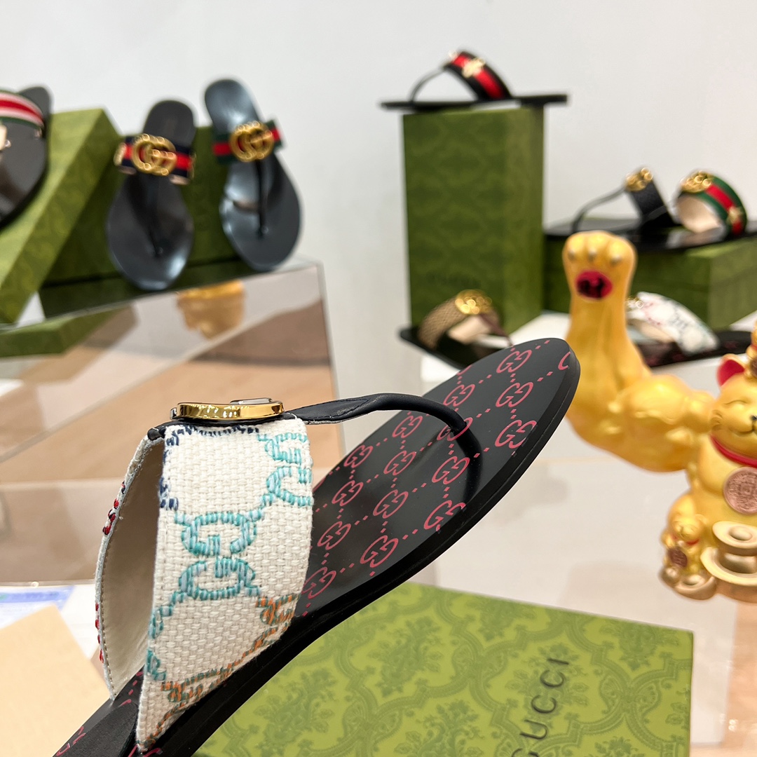 Men Women G*ucci Top Sandals