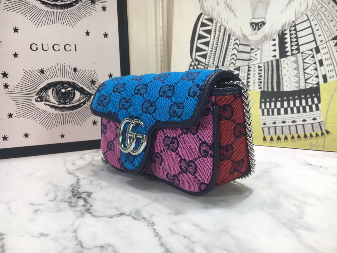 G*ucci Bag Top Quality 16.5*10.2*5.1CM