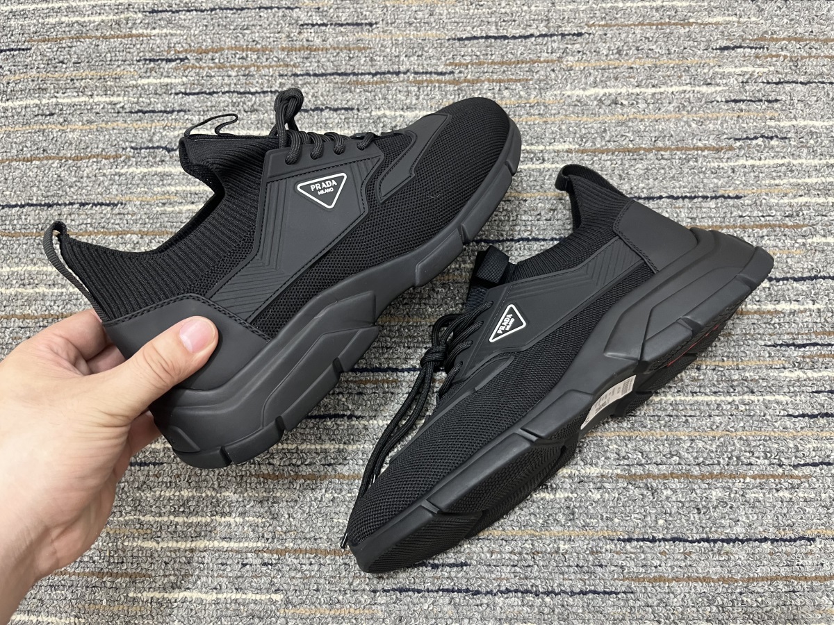 Mens P*rada Top Sneakers