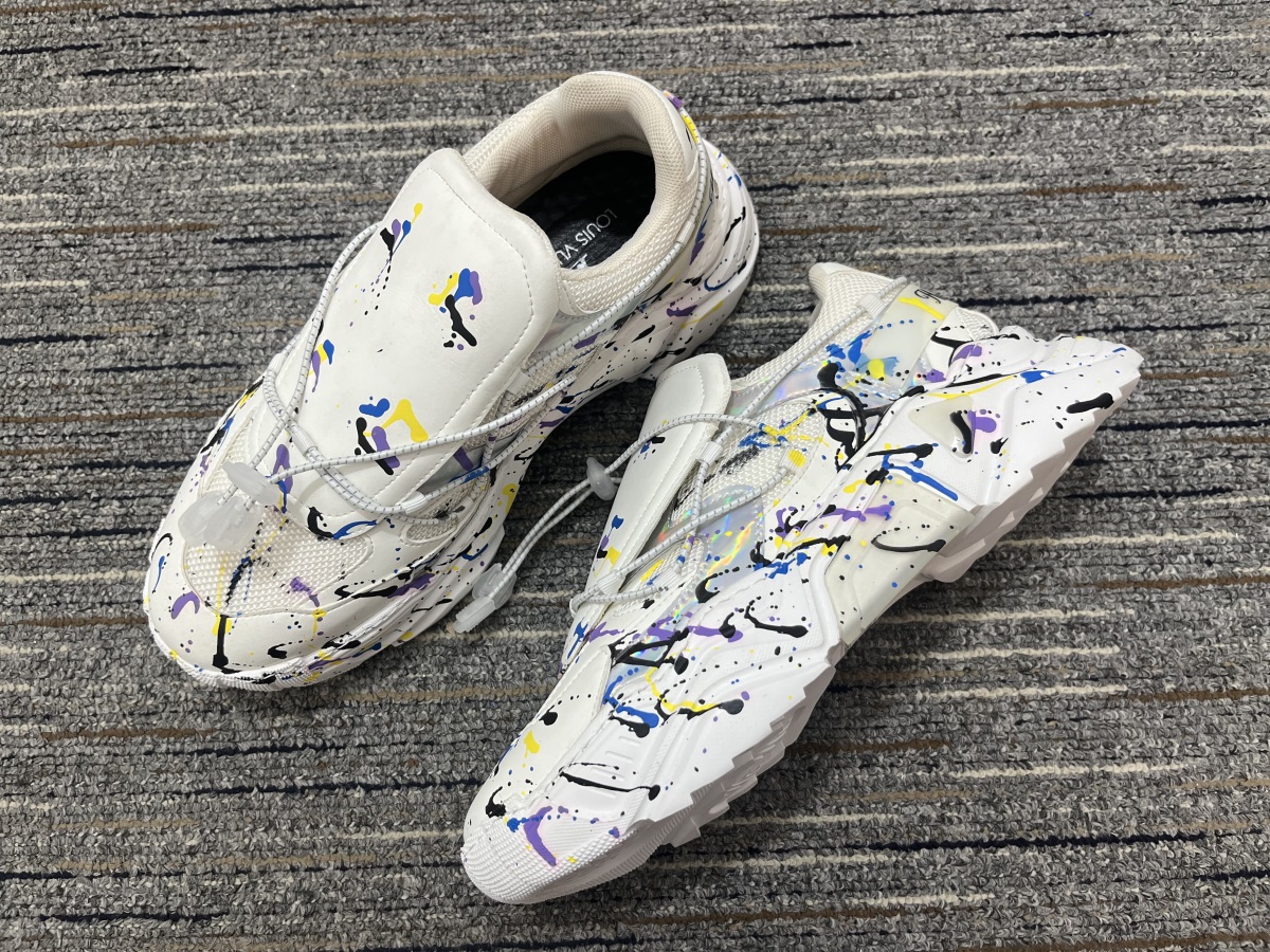 Men L*ouis V*uitton Top Sneakers