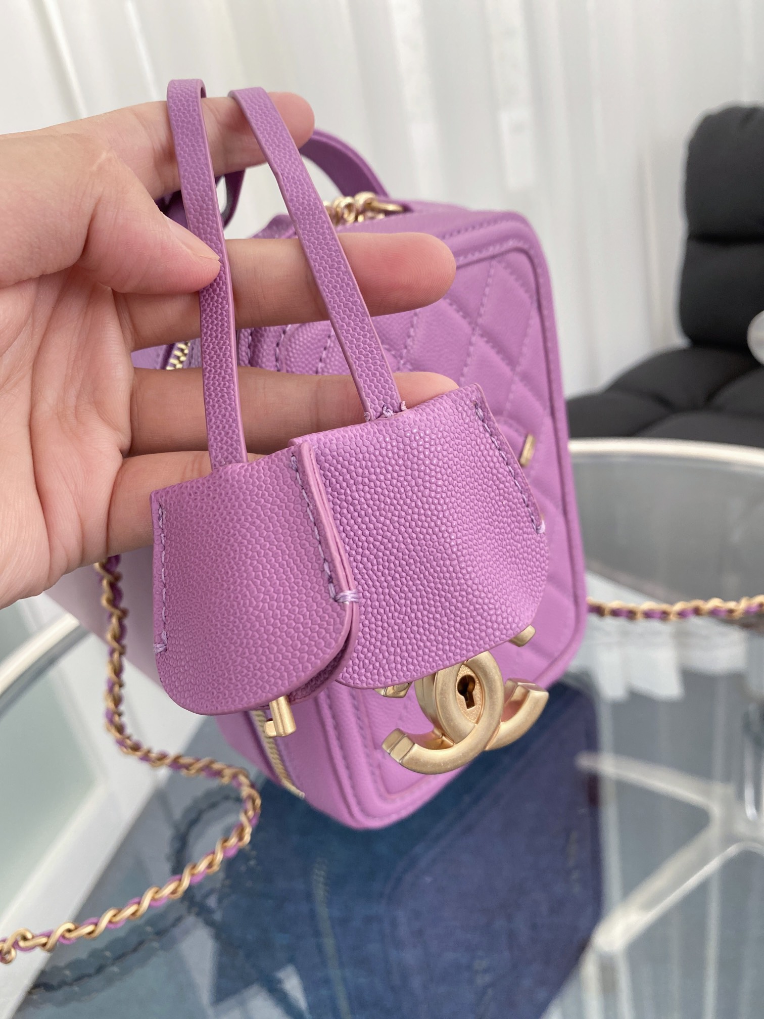 C*hanel Bag Top Quality 17*13*7*cm