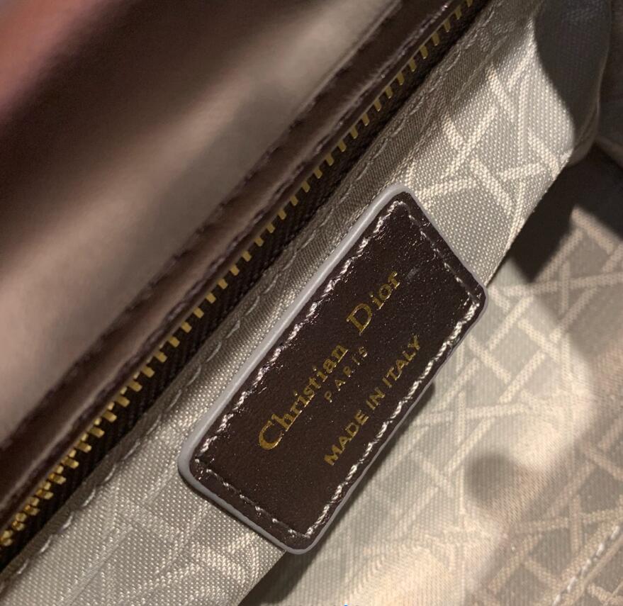 D*ior Top Bag 17*8*14cm