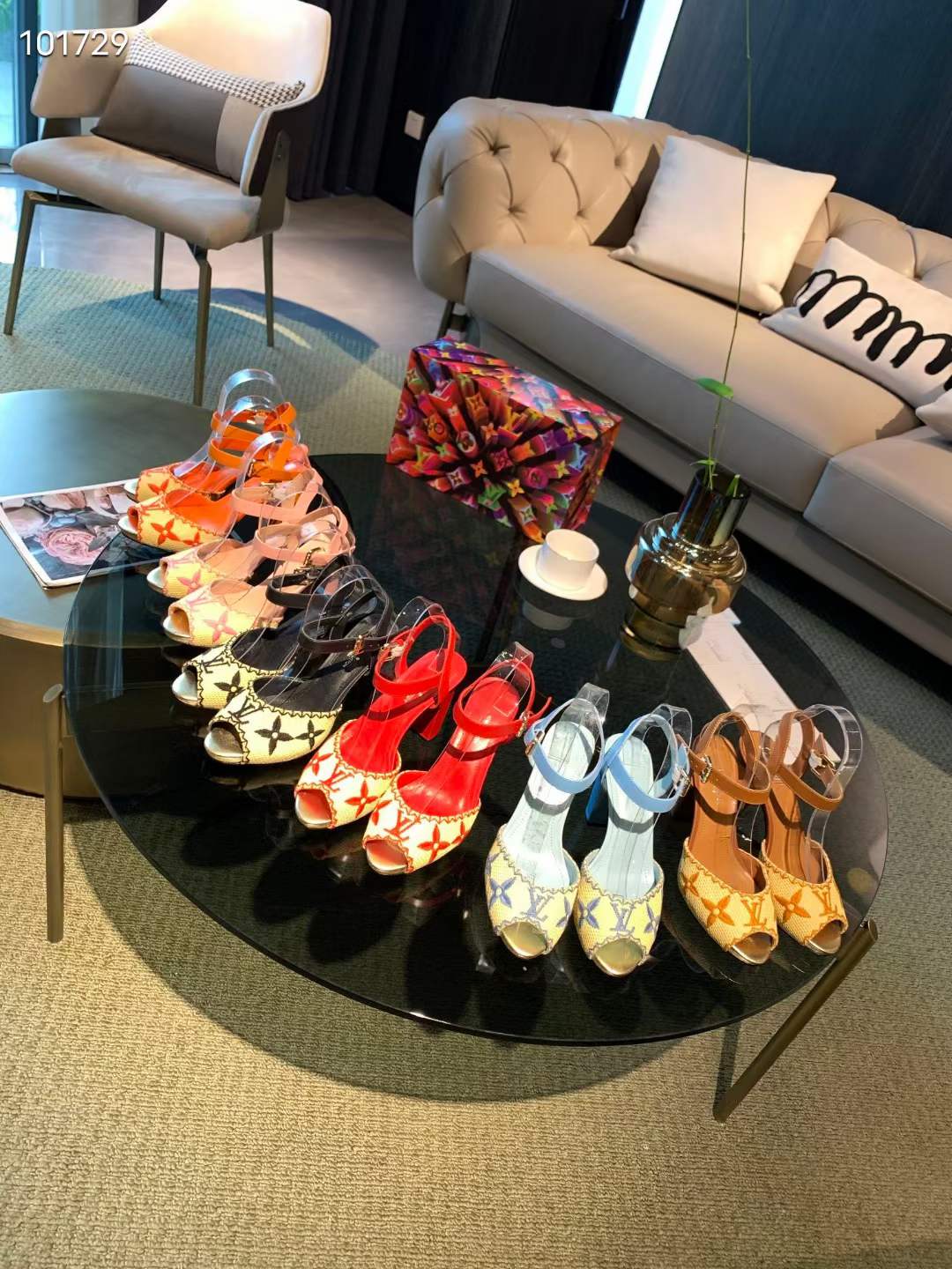 Women L*ouis V*uitton Top Slippers