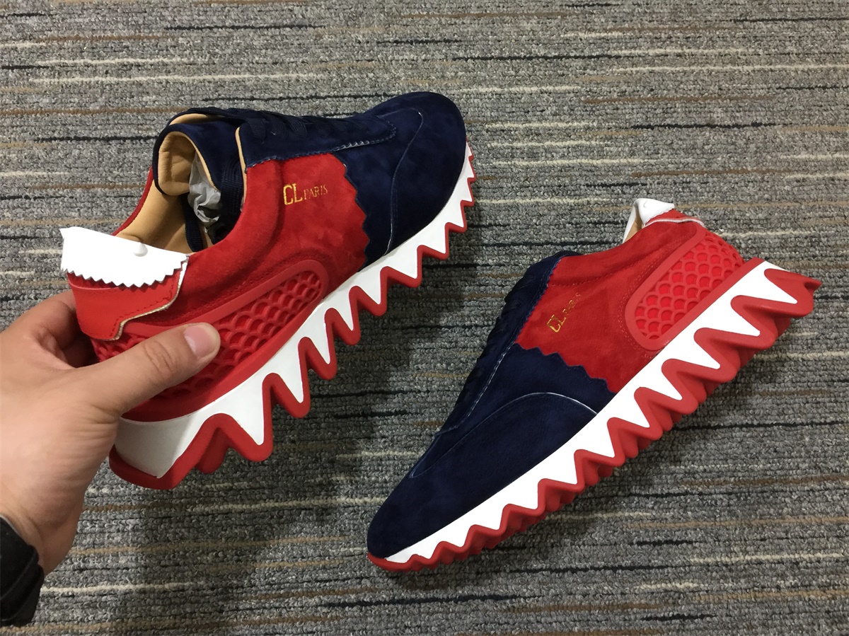 Men C*hristian L*ouboutin Aurelien Flat Top Sneakers