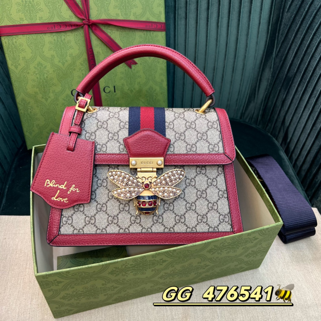 G*ucci Bag Top Quality 25.5*17.5*13CM
