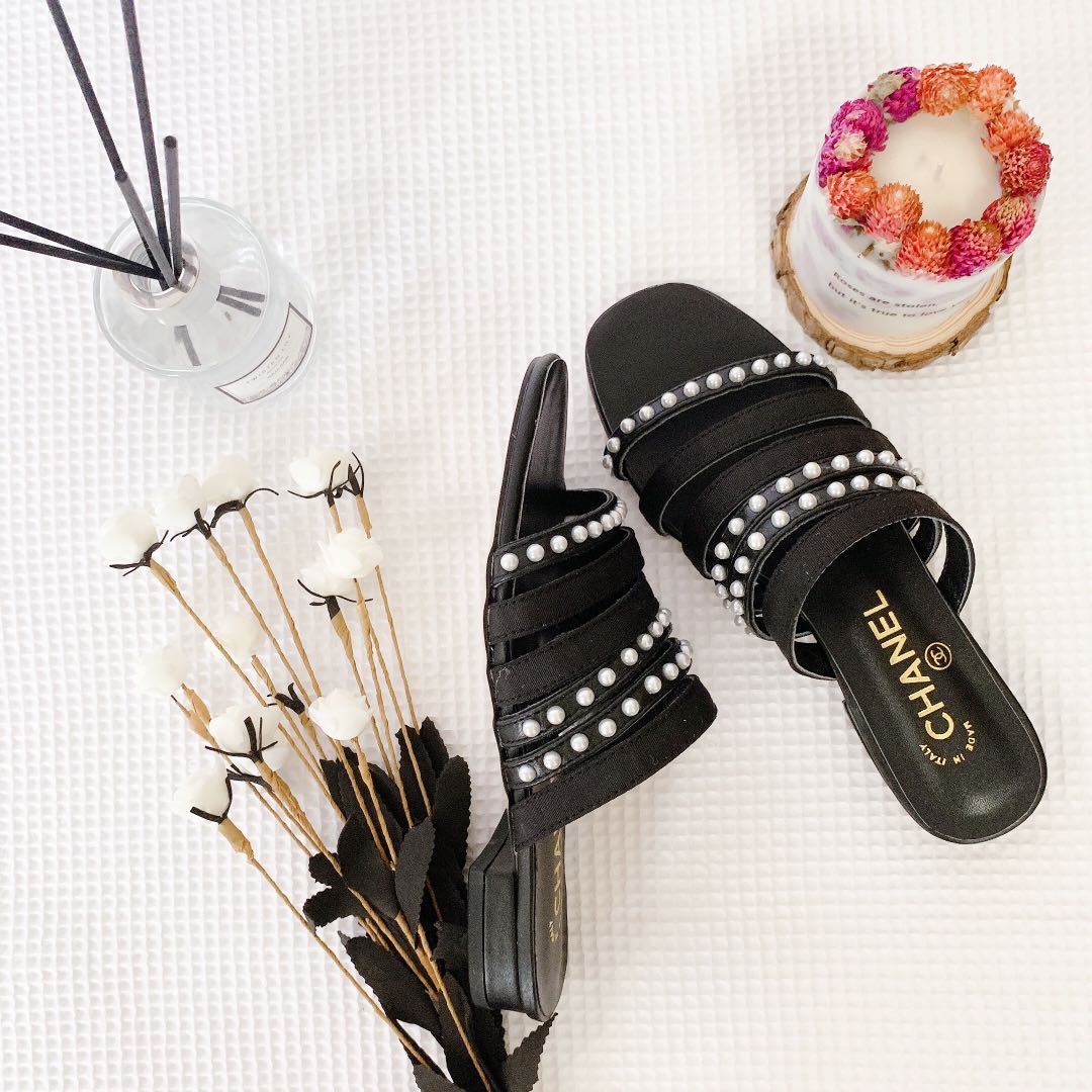 Women C*hanel Top Sandals