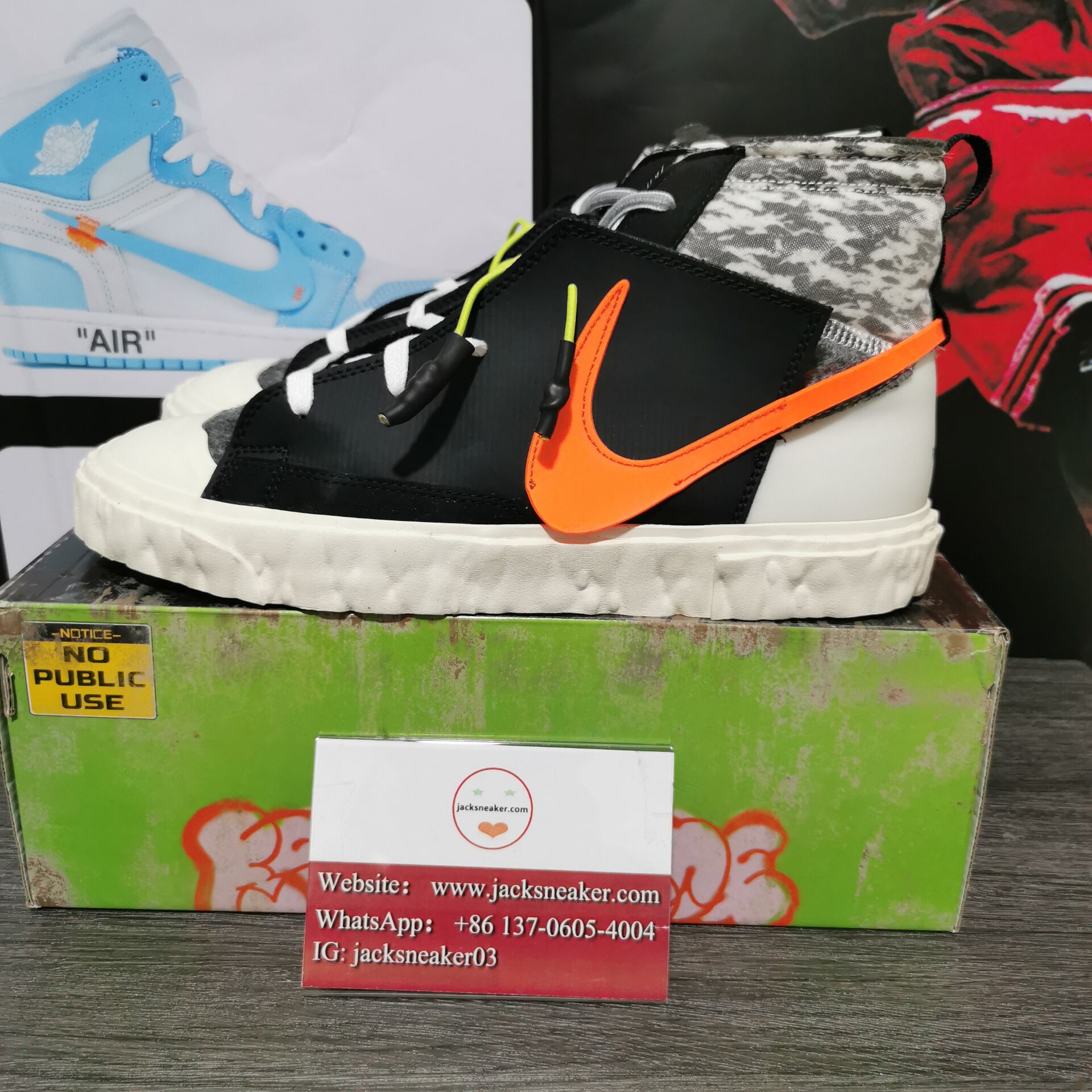 from Nike READY MADE Blazer Mid