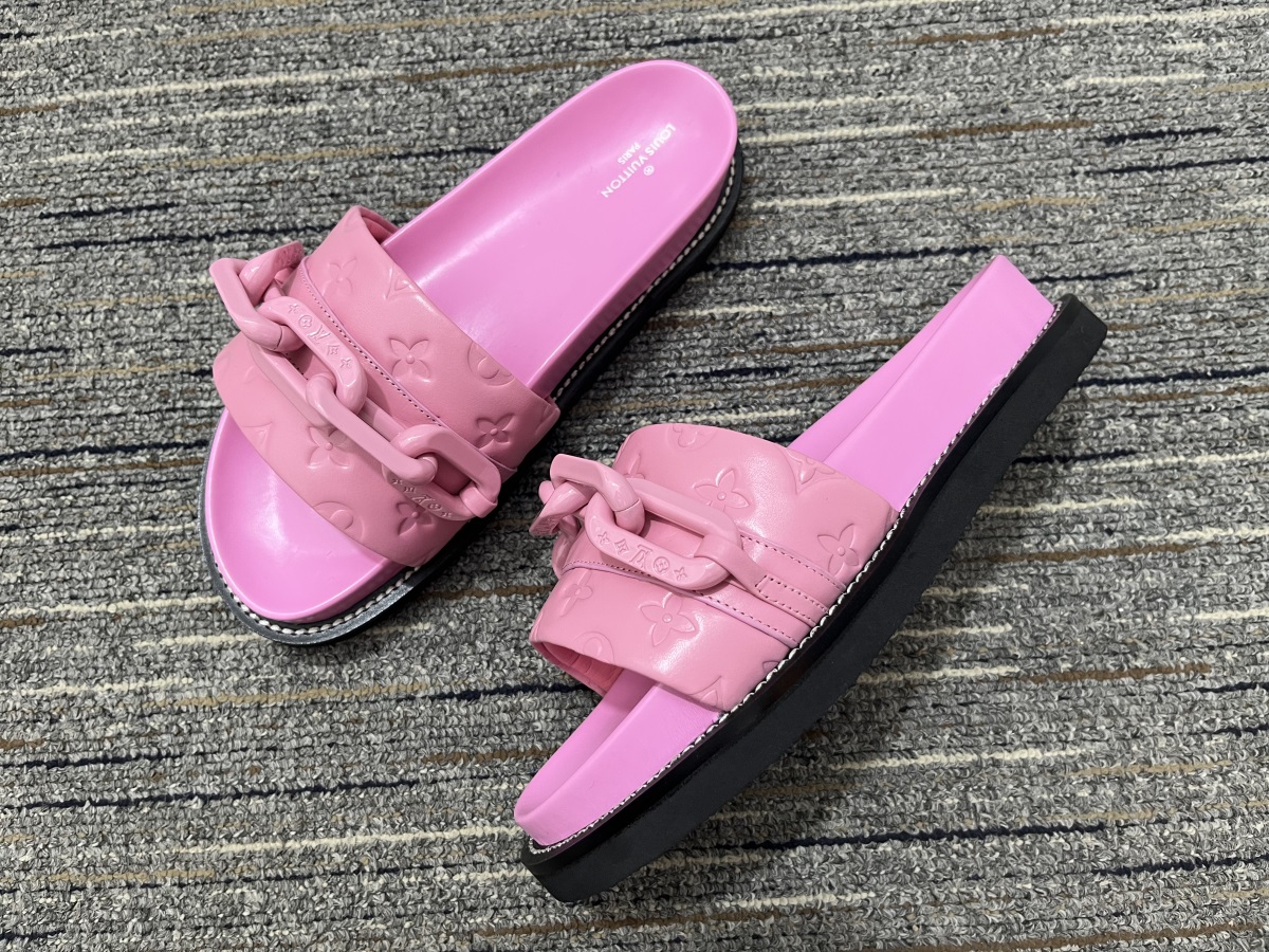 Women L*ouis V*uitton Top Sandals