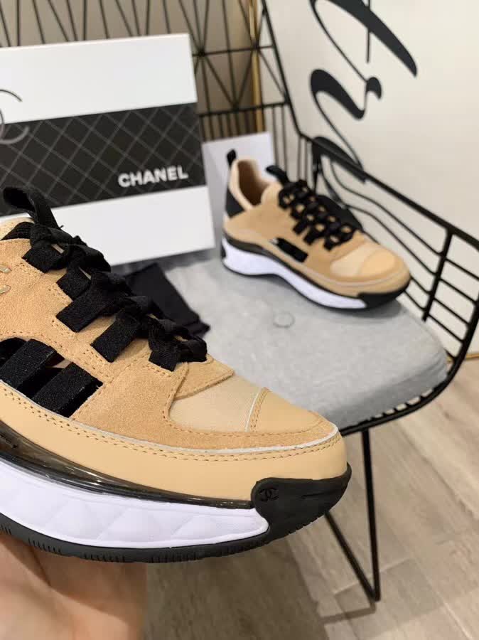 Women C*hanel Top Sneaker