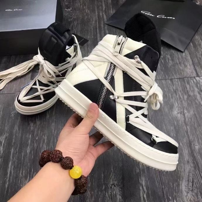 Men Women R*ick O*wens Top Sneaker