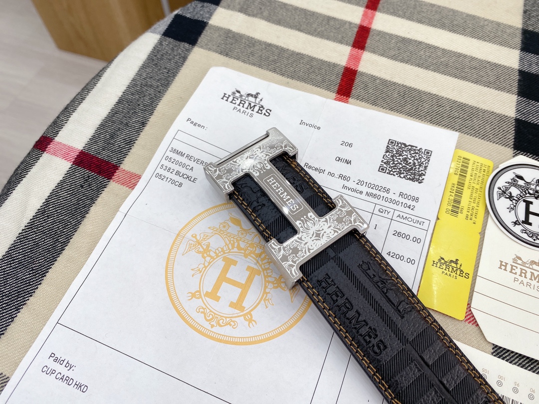 H*ermes Belts Top Version 38MM
