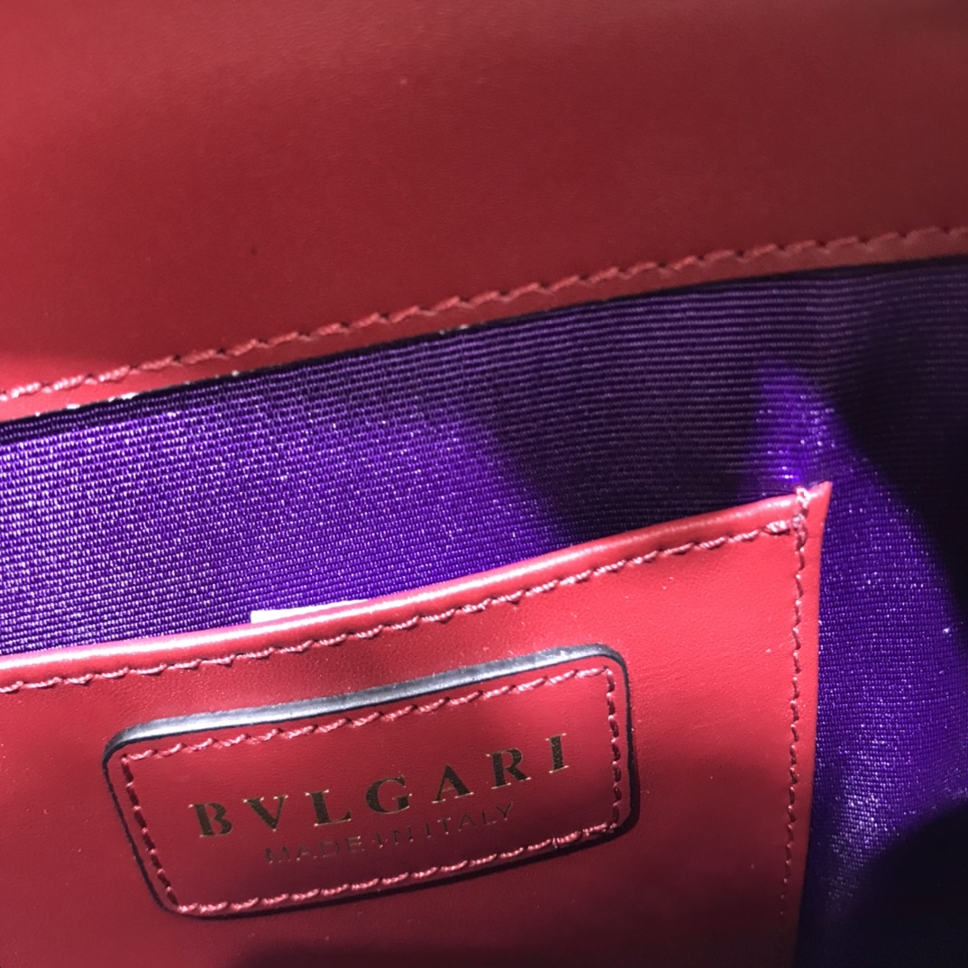 B*vlgari Top Bag 20*14*4.5cm