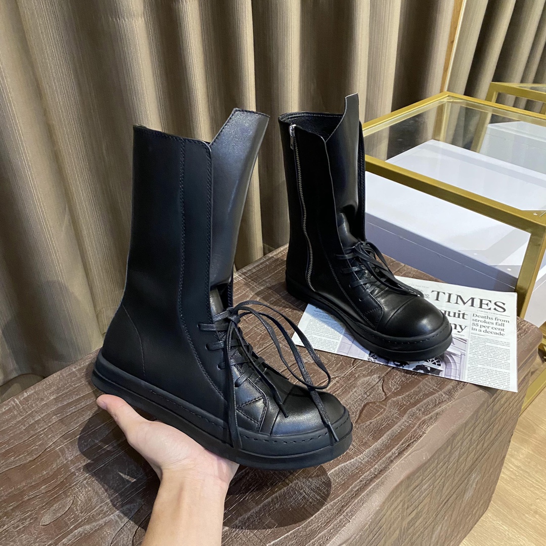 Men Women R*ick O*wens Top Sneaker