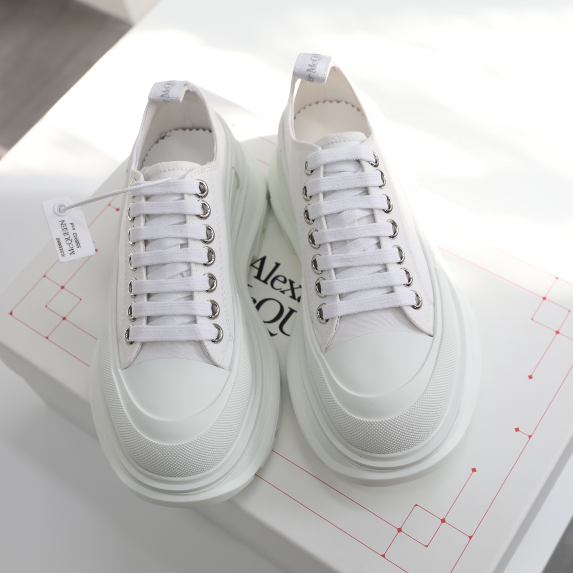 Men Women A*lexander M*cqueen Top Sneaker