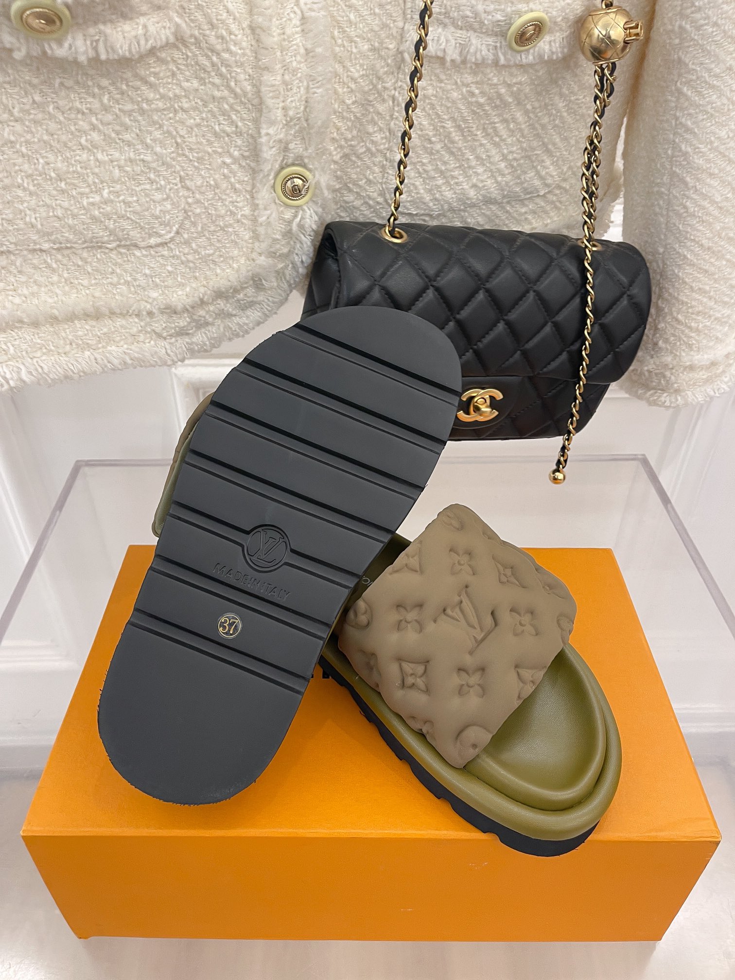 Men Women L*ouis V*uitton Top Sandals