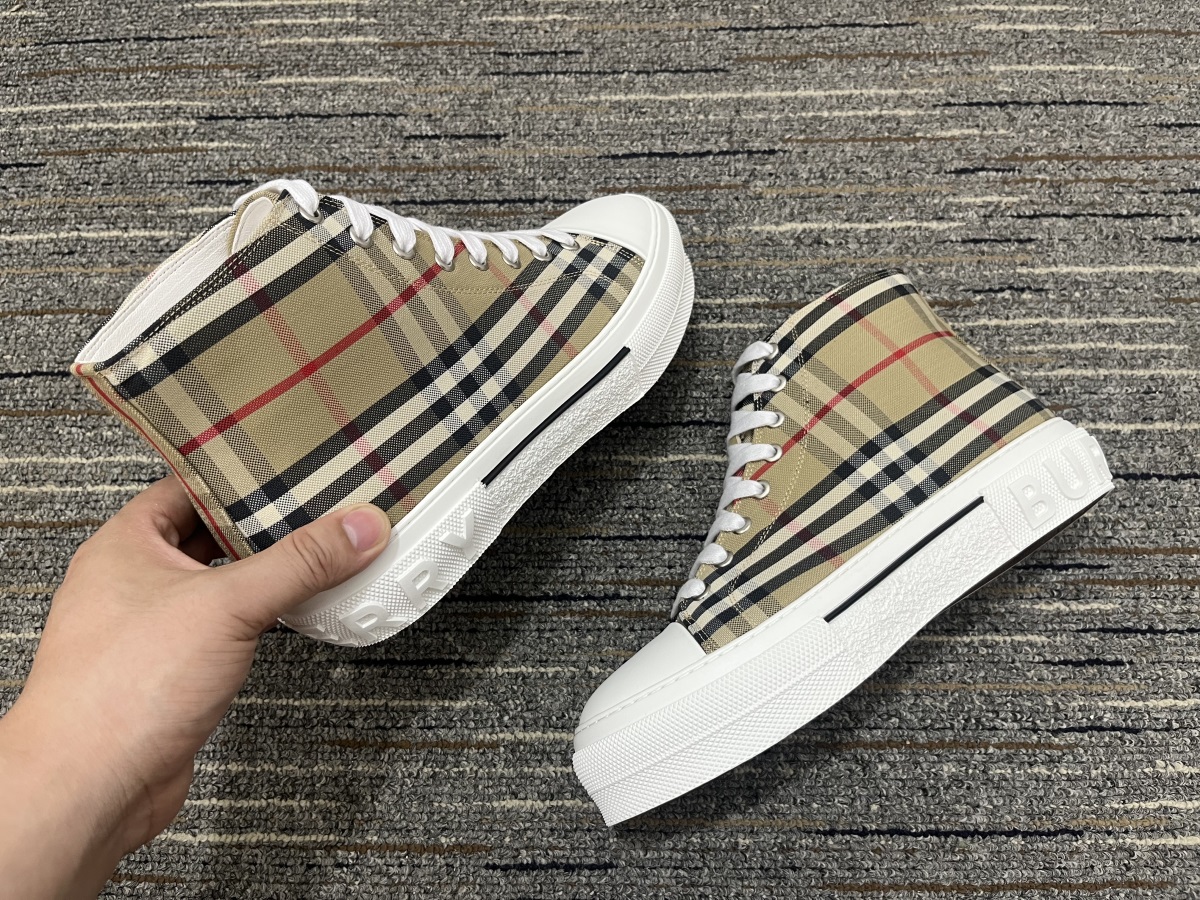 Men Women B*urberry Top Sneaker