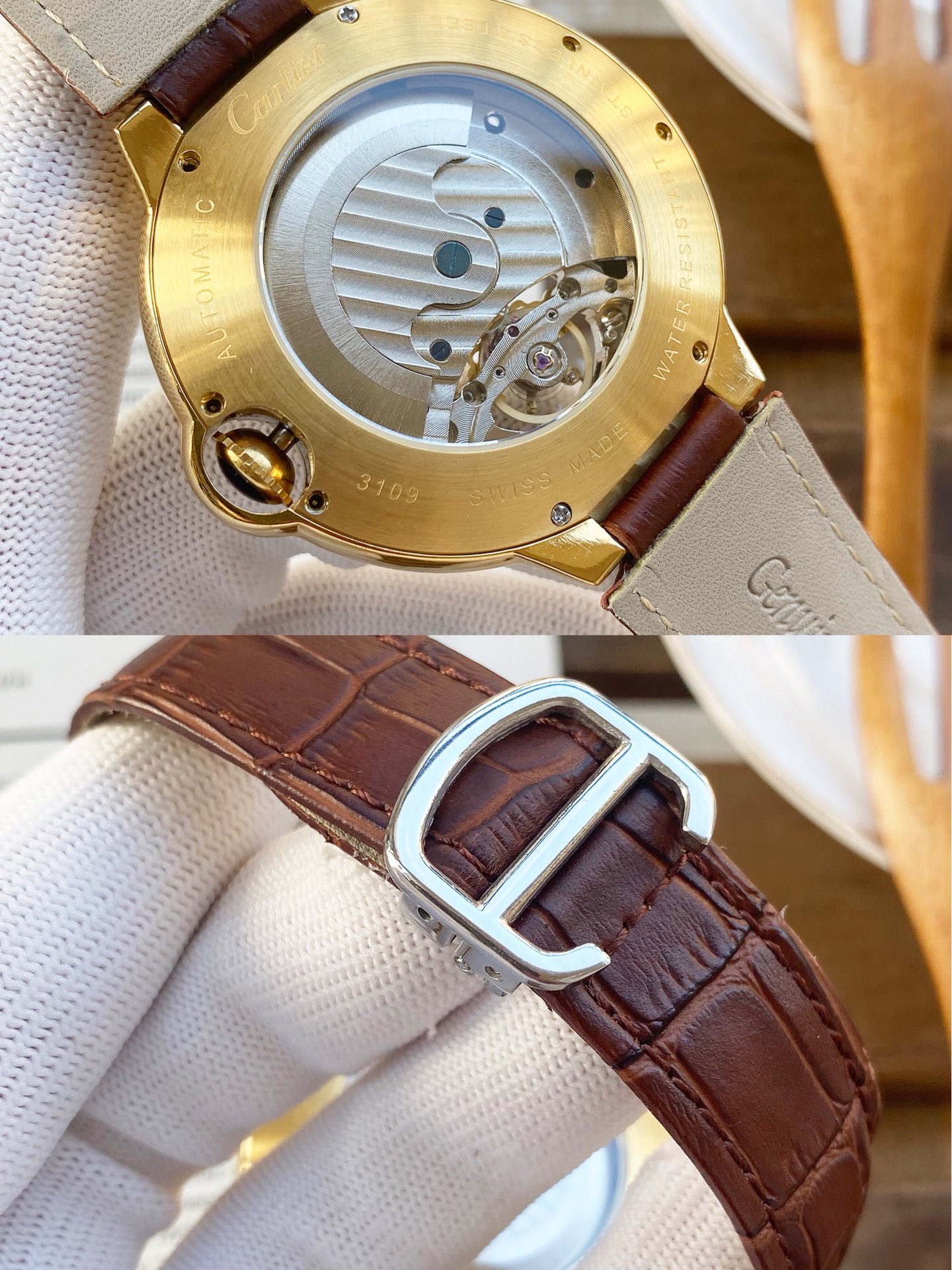 C*artier Watches Top Quality 46*15mm