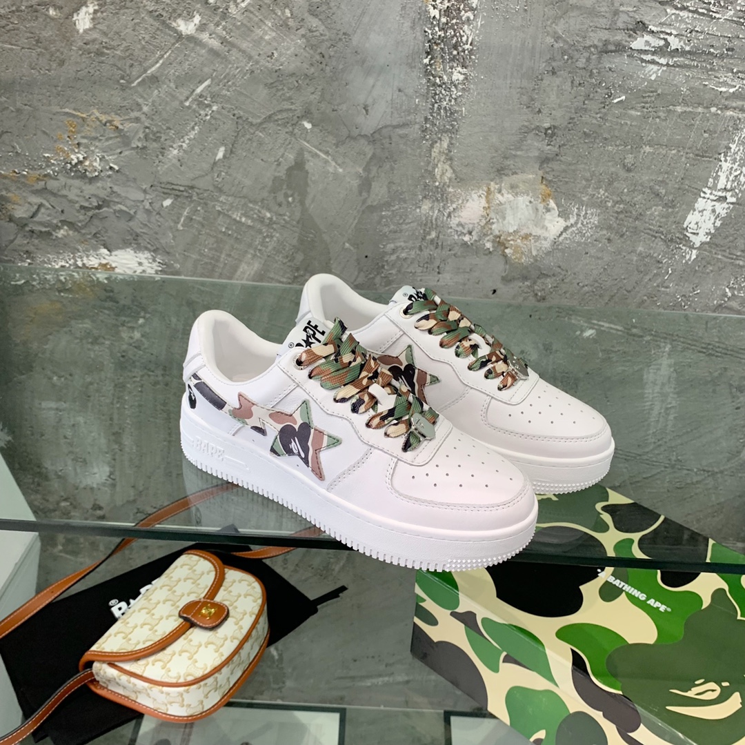 Men Women B*ape Top Sneaker