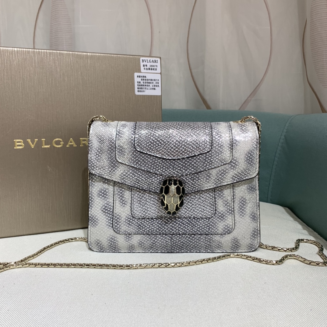 B*vlgari Top Bag 20*15*5cm