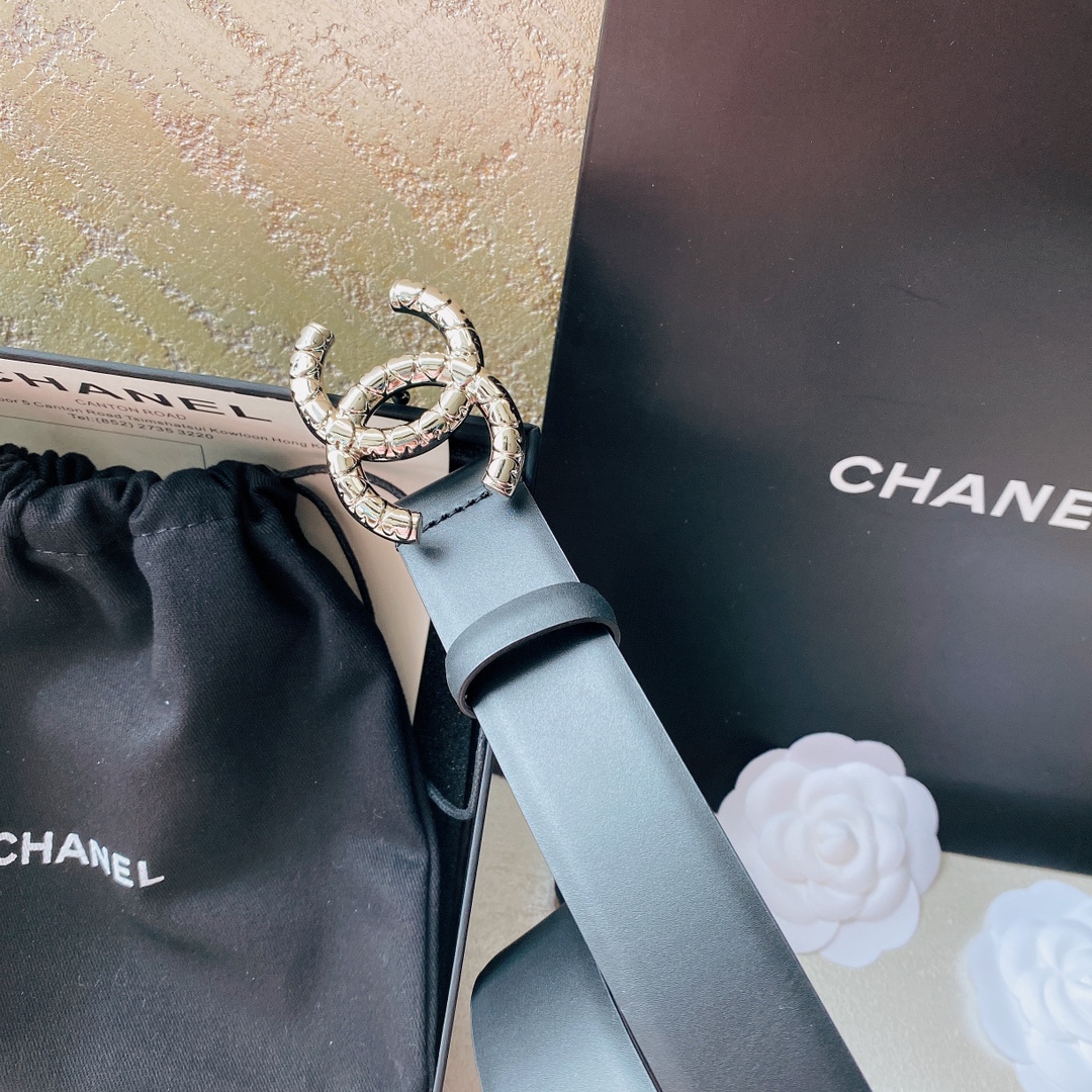 C*hanel Belts Top Quality 30MM