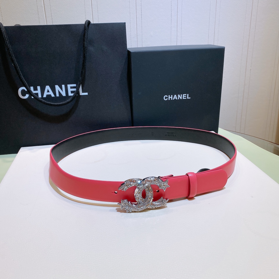 C*hanel Belts Top Quality 30MM