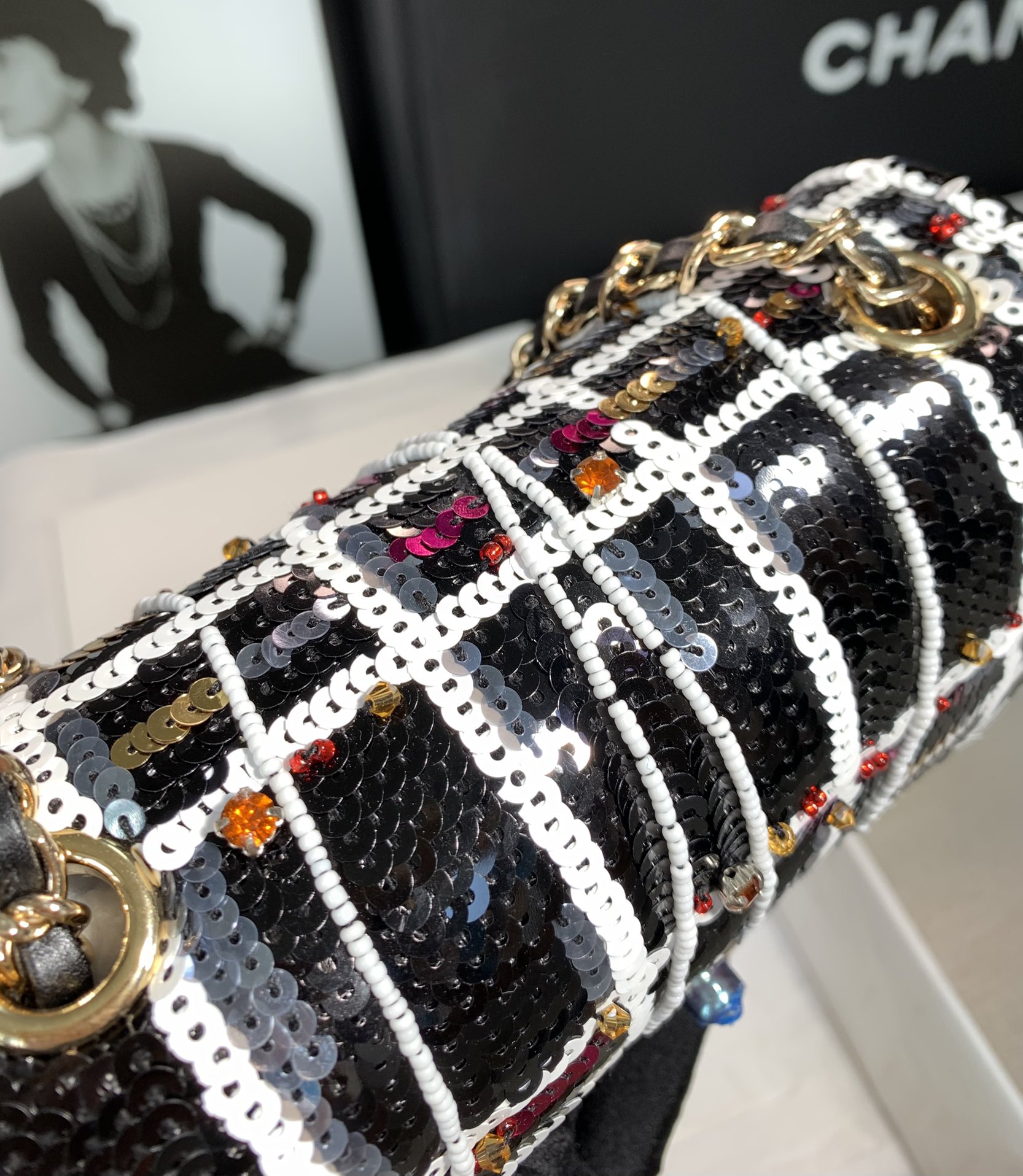 C*hanel Top Bag 19CM