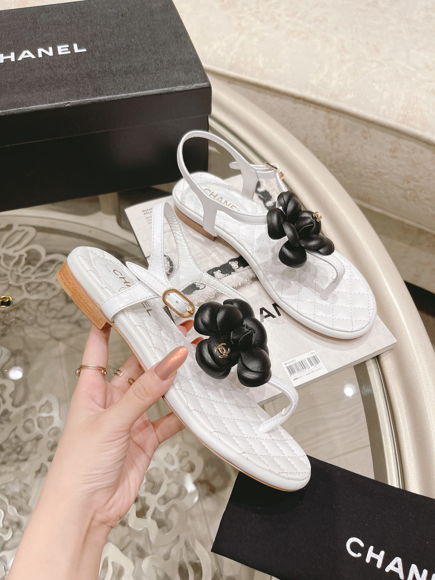 Women C*hanel Top Sandals