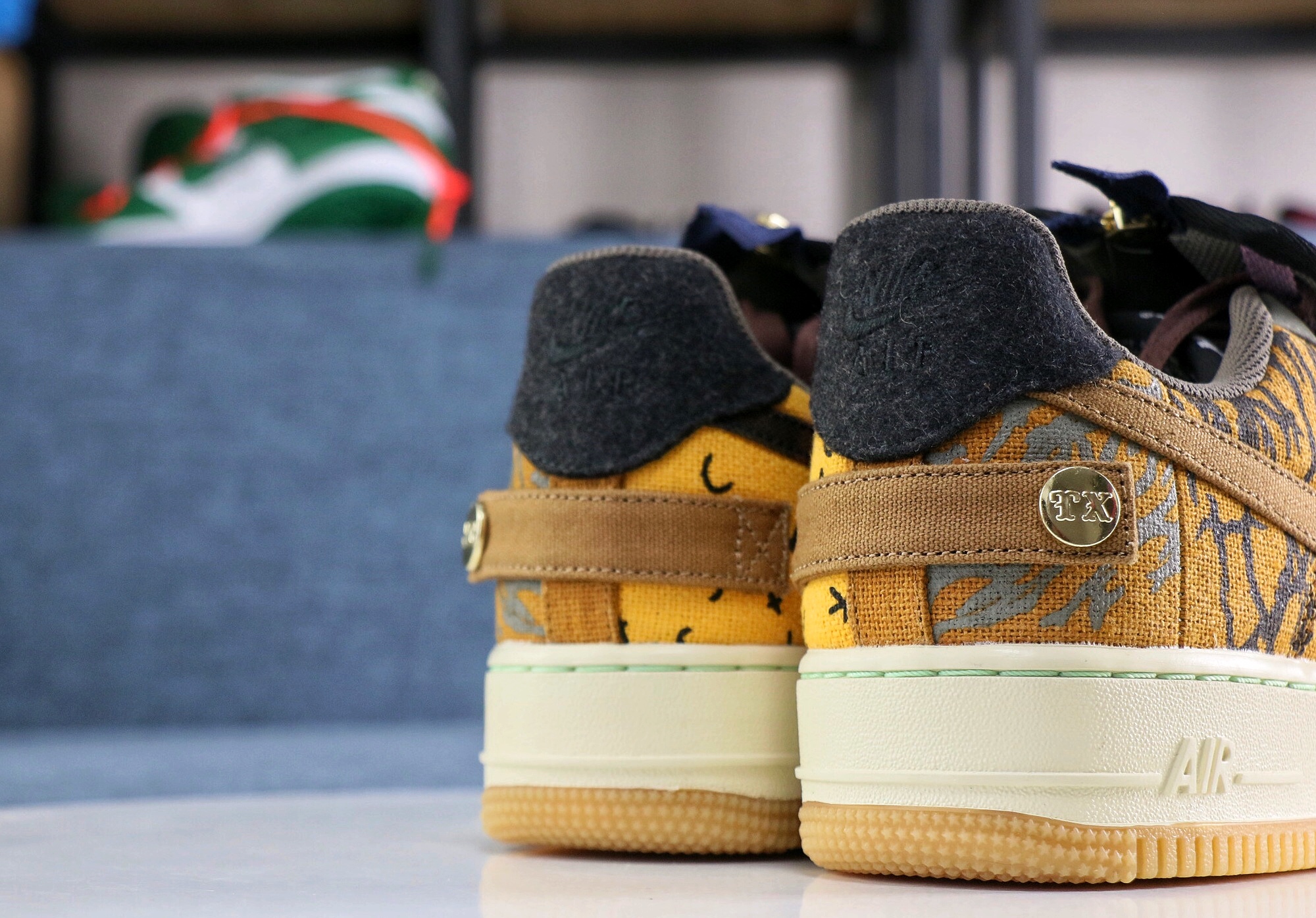 from Nike Air Force 1 x Travis Scott Cactus Jack 2019