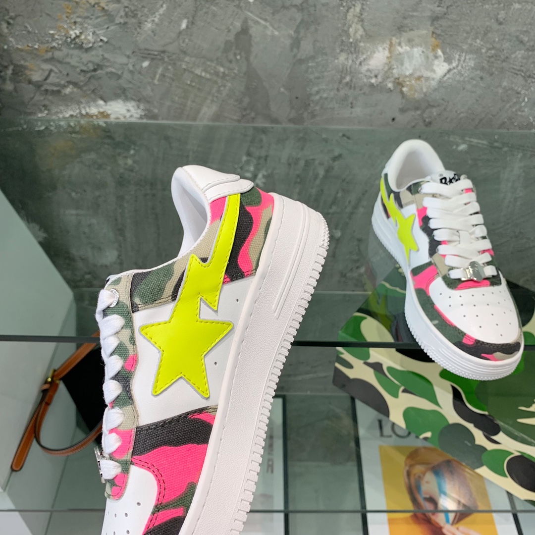 Men Women B*ape Top Sneaker