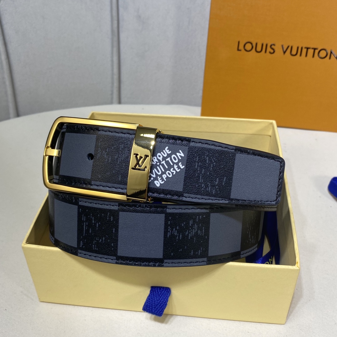 L*ouis V*uitton Belts Top Quality 35MM