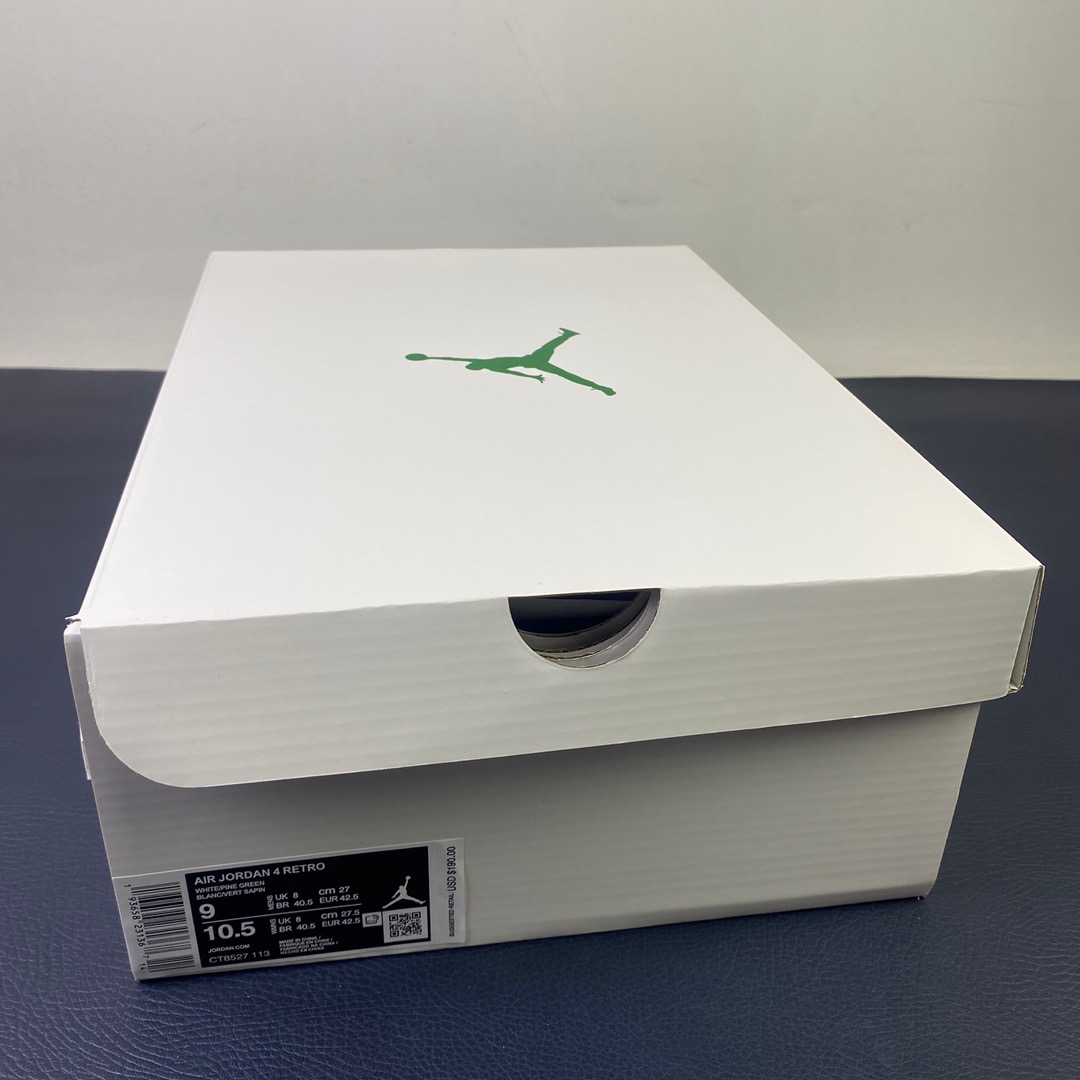 Air Jordan 4 Retro Metallic Green CT8527-113