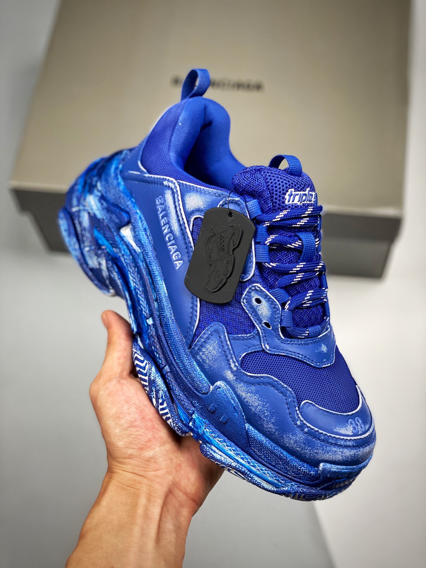 Men Women B*alenciaga Top Sneakers