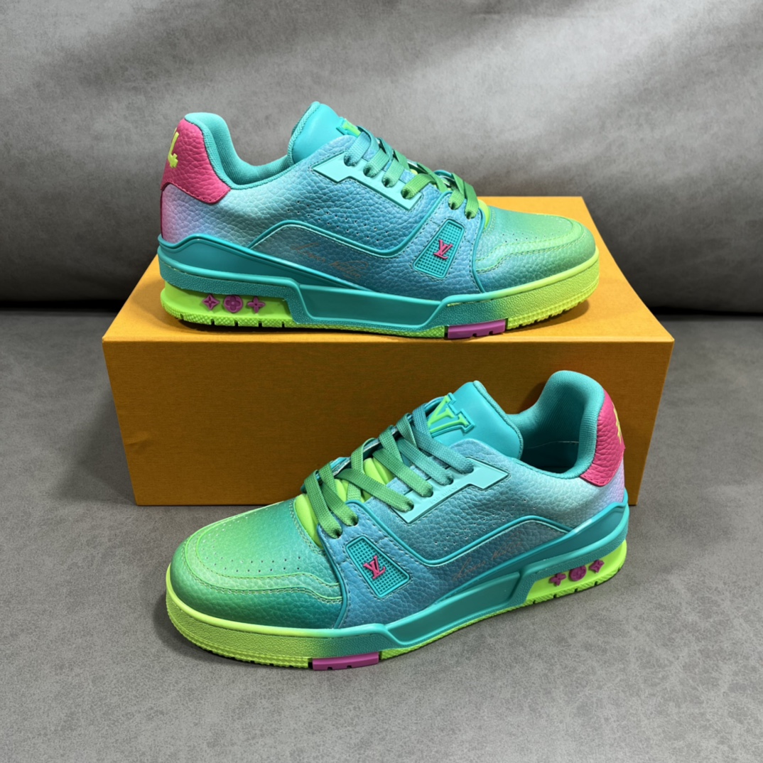 Men L*ouis V*uitton Top Sneakers