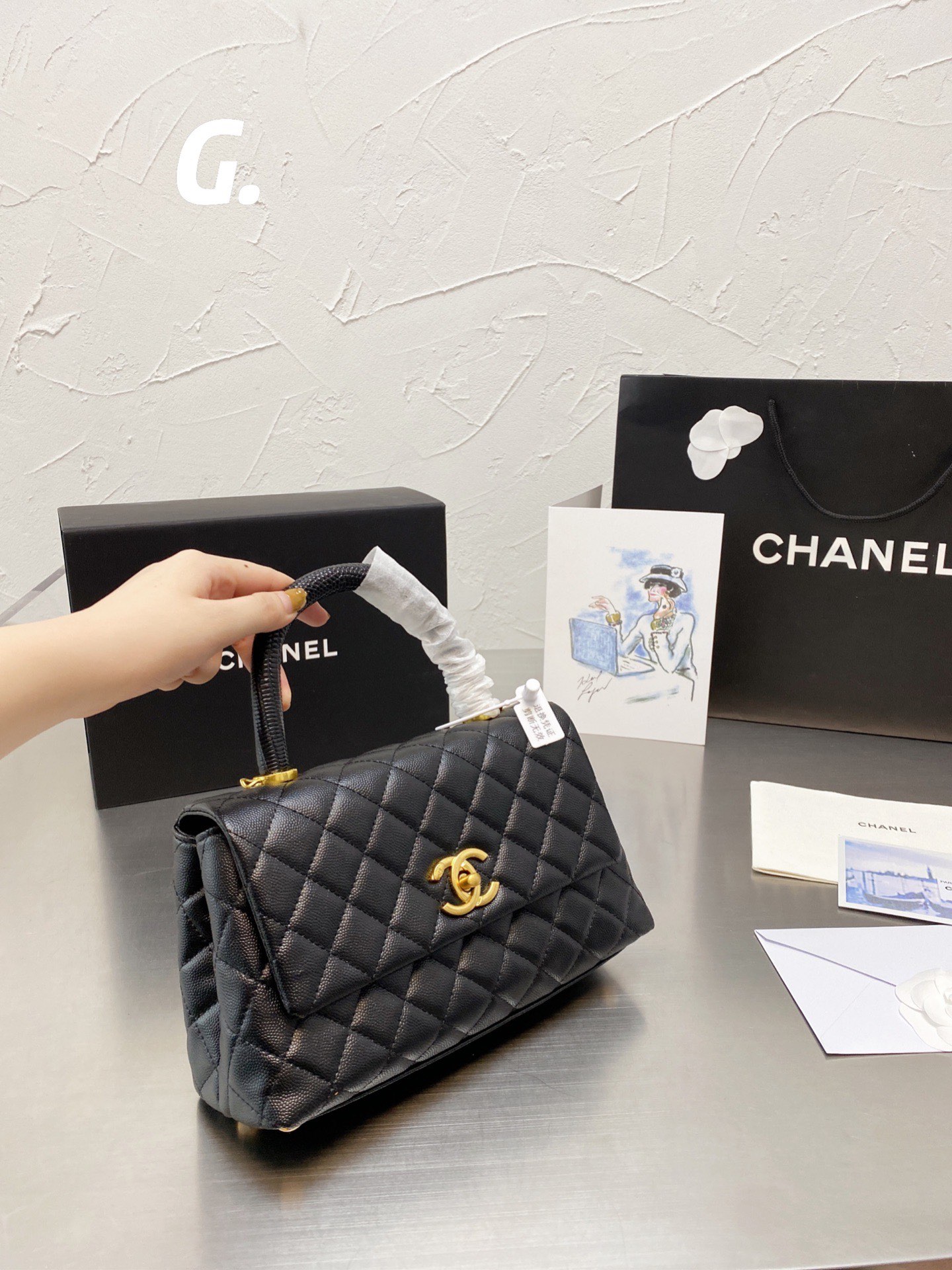 C*hanel Top Bag 24*13cm