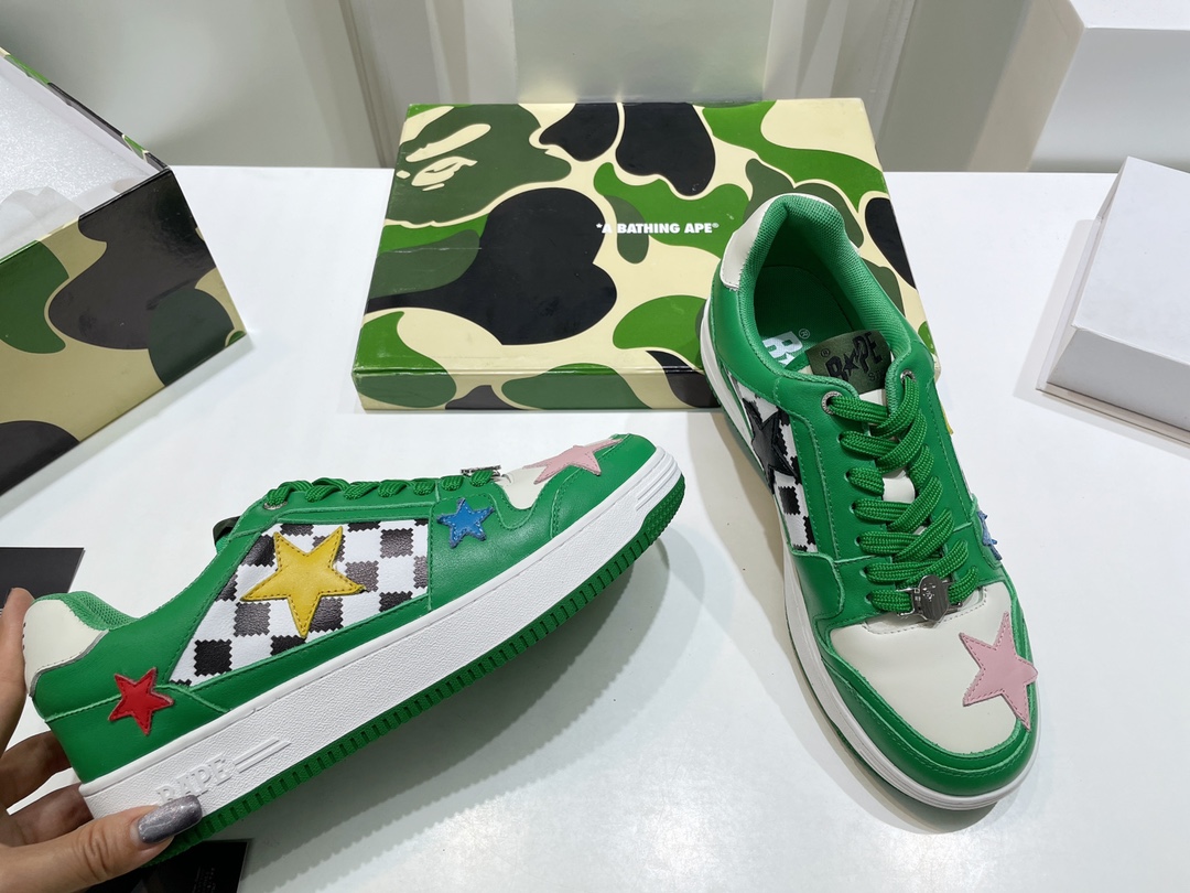 Men Women B*ape Top Sneaker