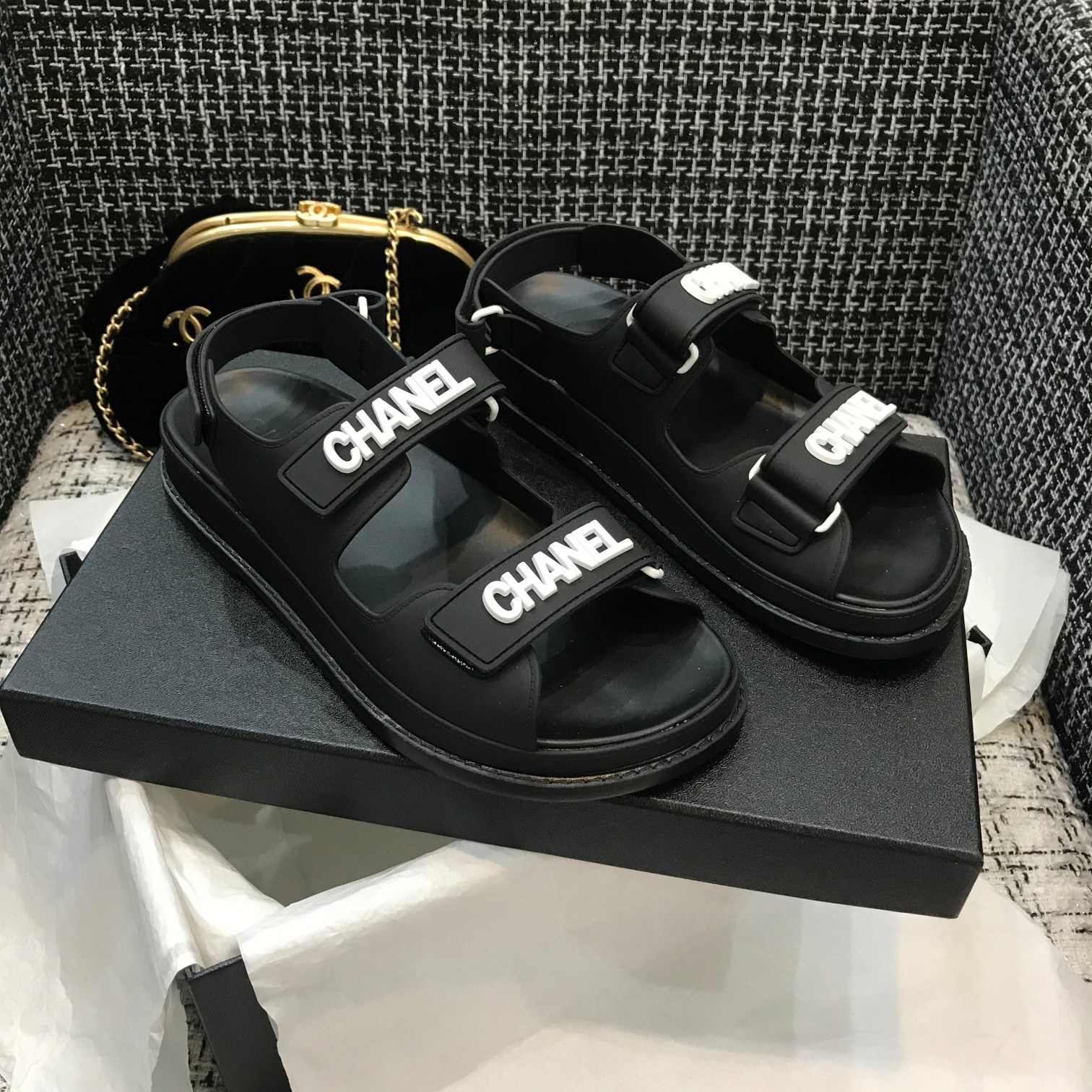 Women C*hanel Top Sandals
