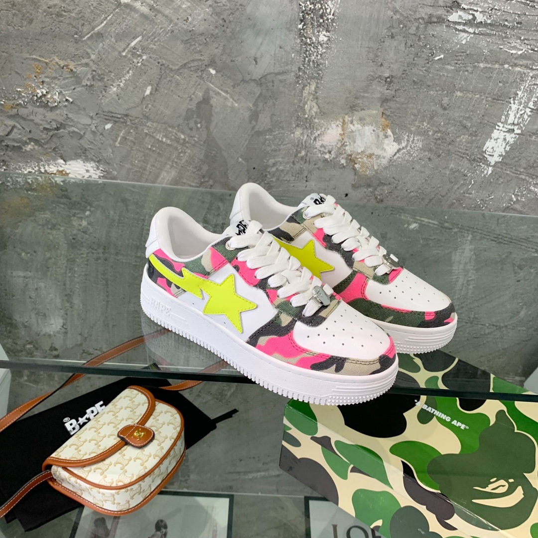 Men Women B*ape Top Sneaker