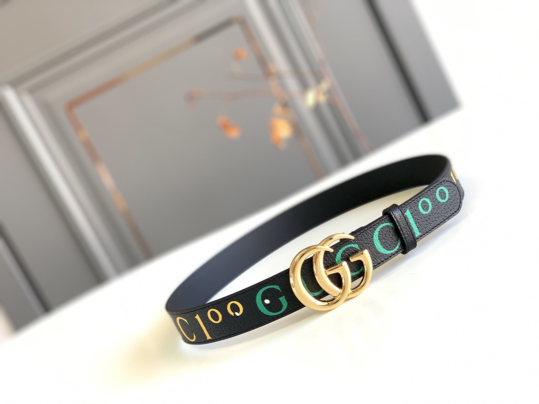 G*ucci Belts Top Quality 30MM