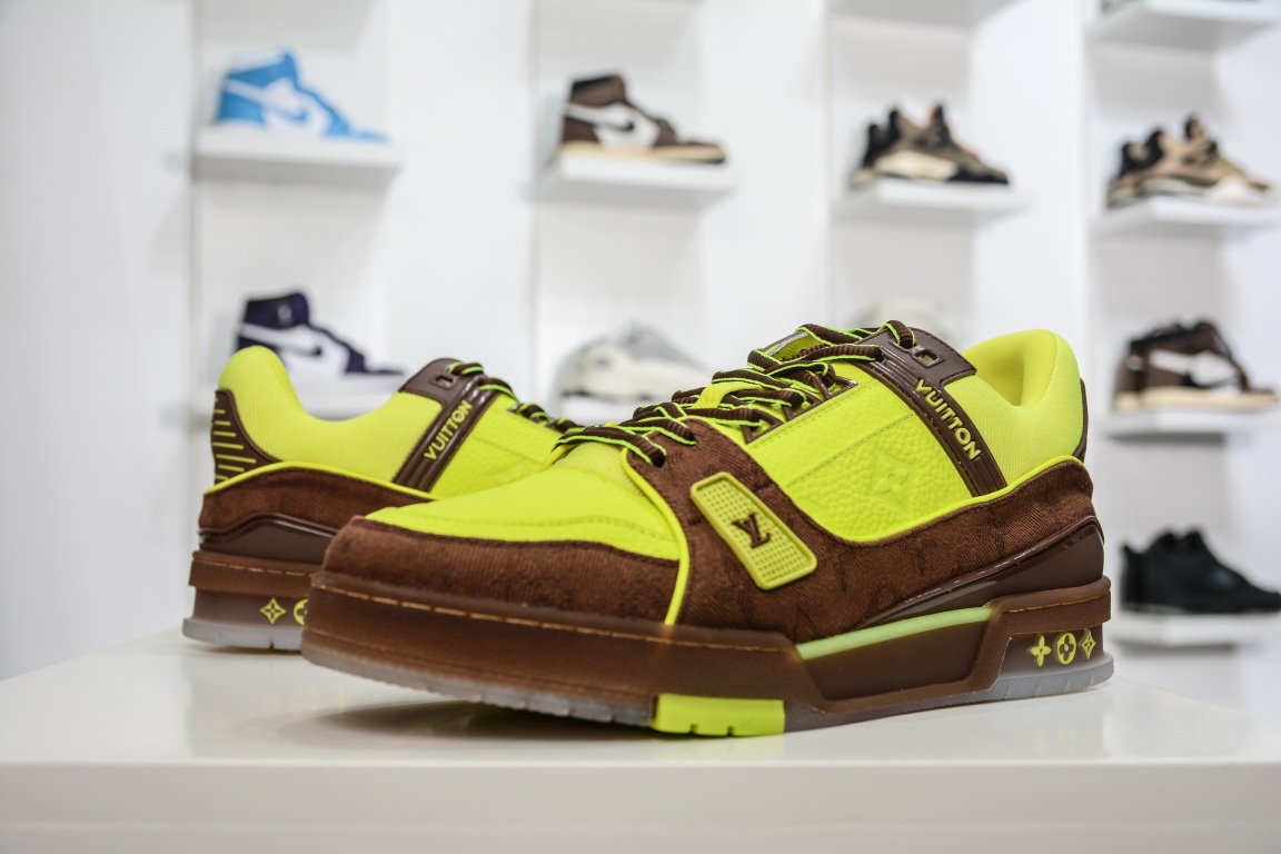 Men Women L*ouis V*uitton Top Sneakers