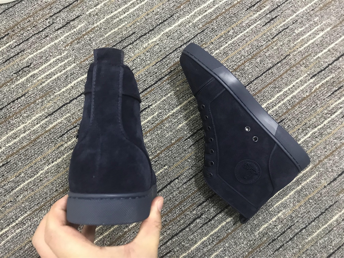 C*ristian L*uboutin Suede Leather Sneaker