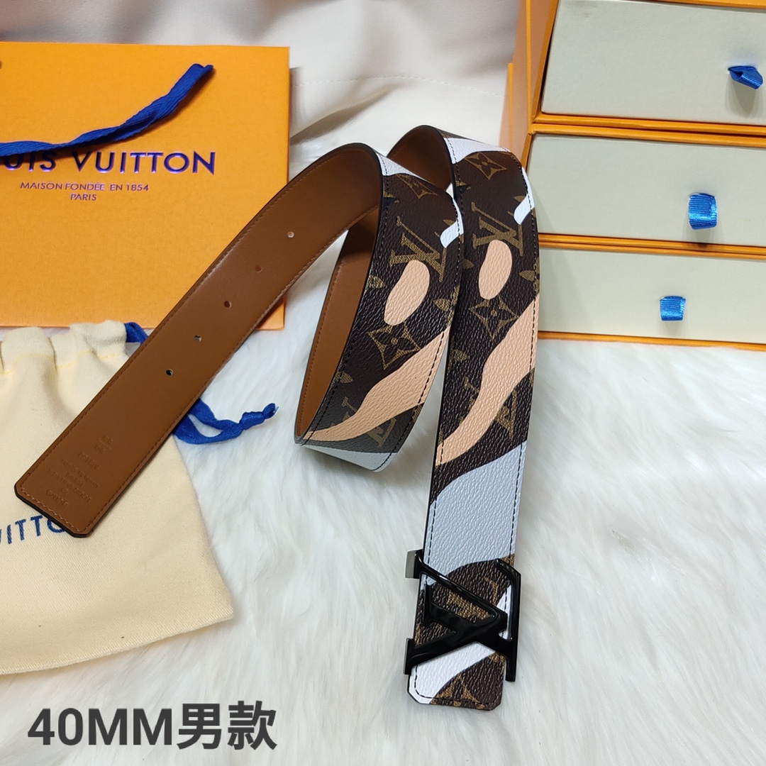 L*ouis V*uitton Belts Top Quality 40MM