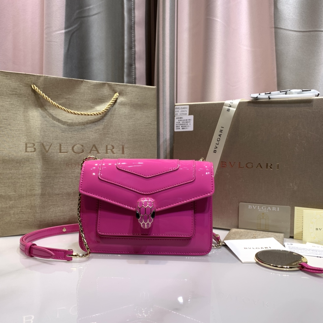 B*vlgari Top Bag 19*13*7cm