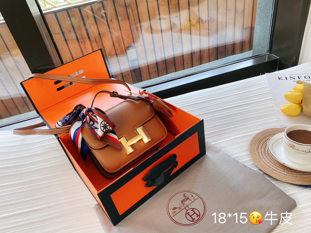 H*ermes Top Bag 18*15CM