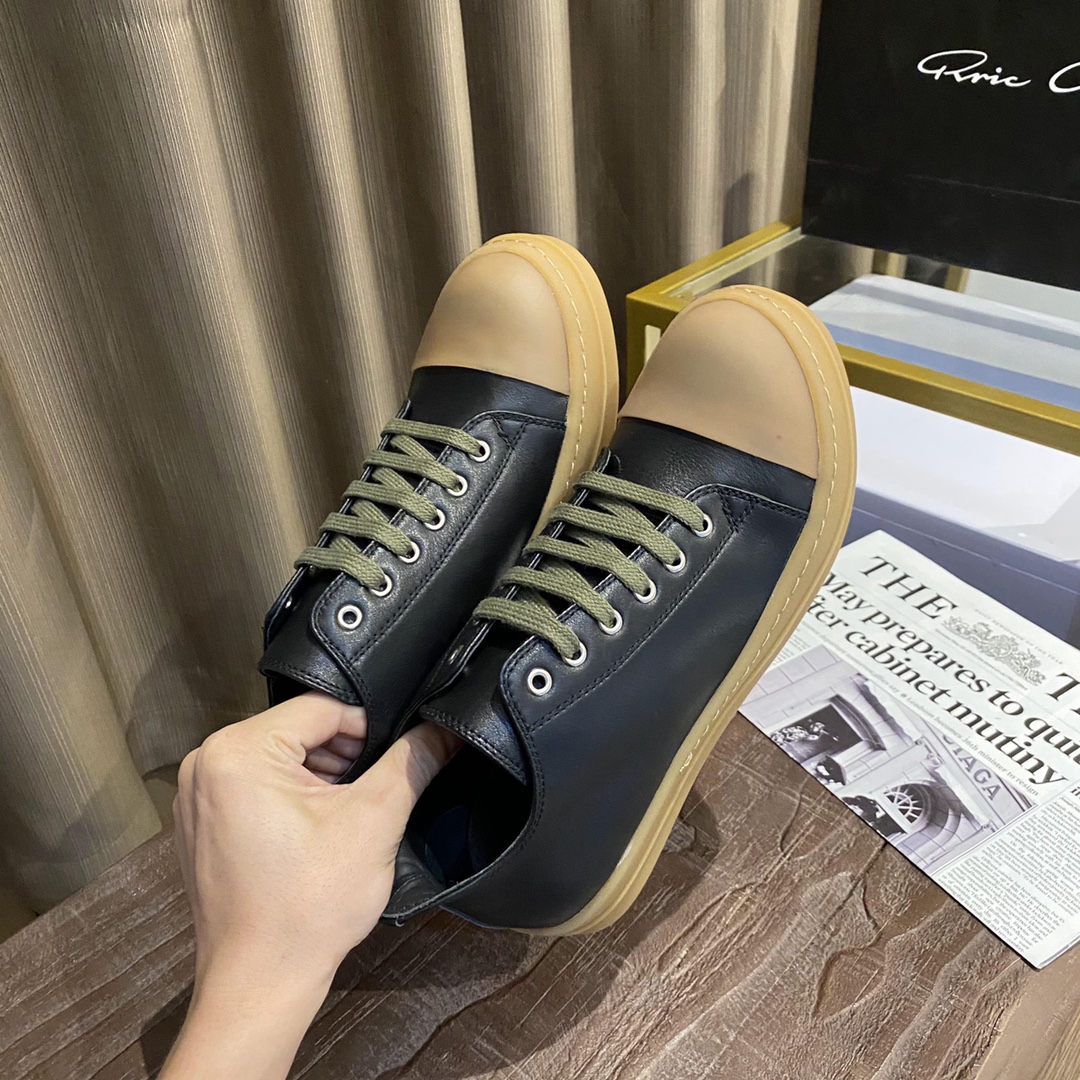 Men Women R*ick O*wens Top Sneaker