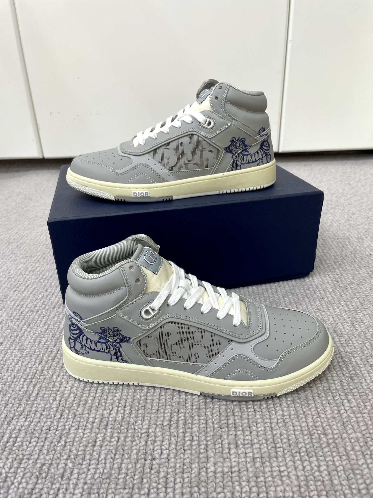 Men D*ior Top Sneakers