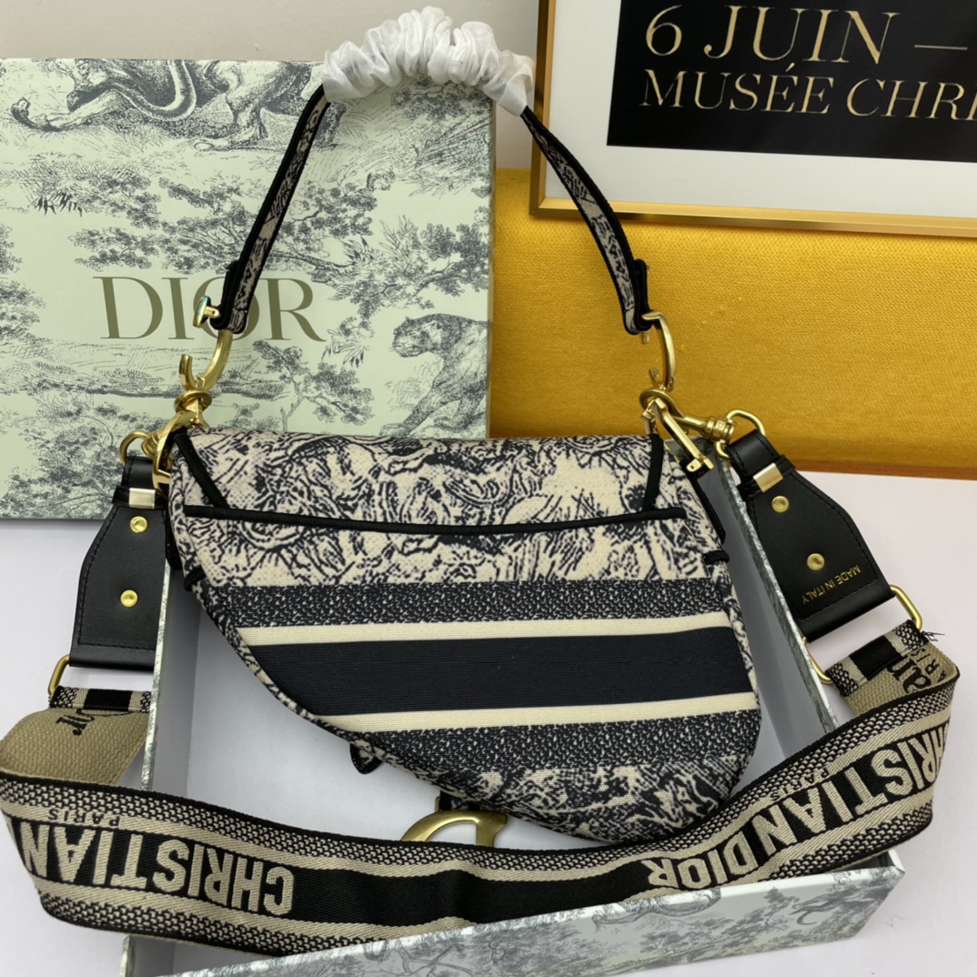 D*ior Top Bag 24*6*18cm