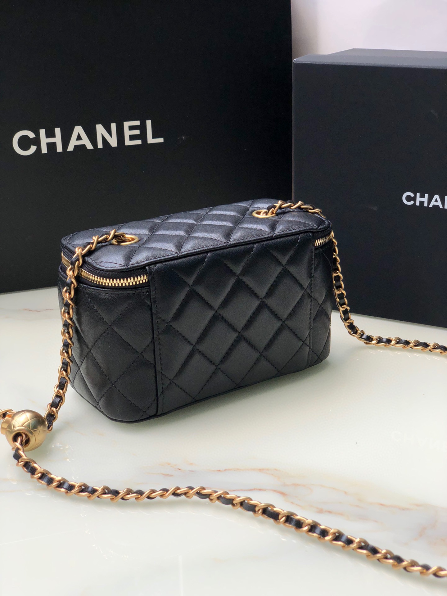 C*hanel Top Bag 17*9.5*8CM